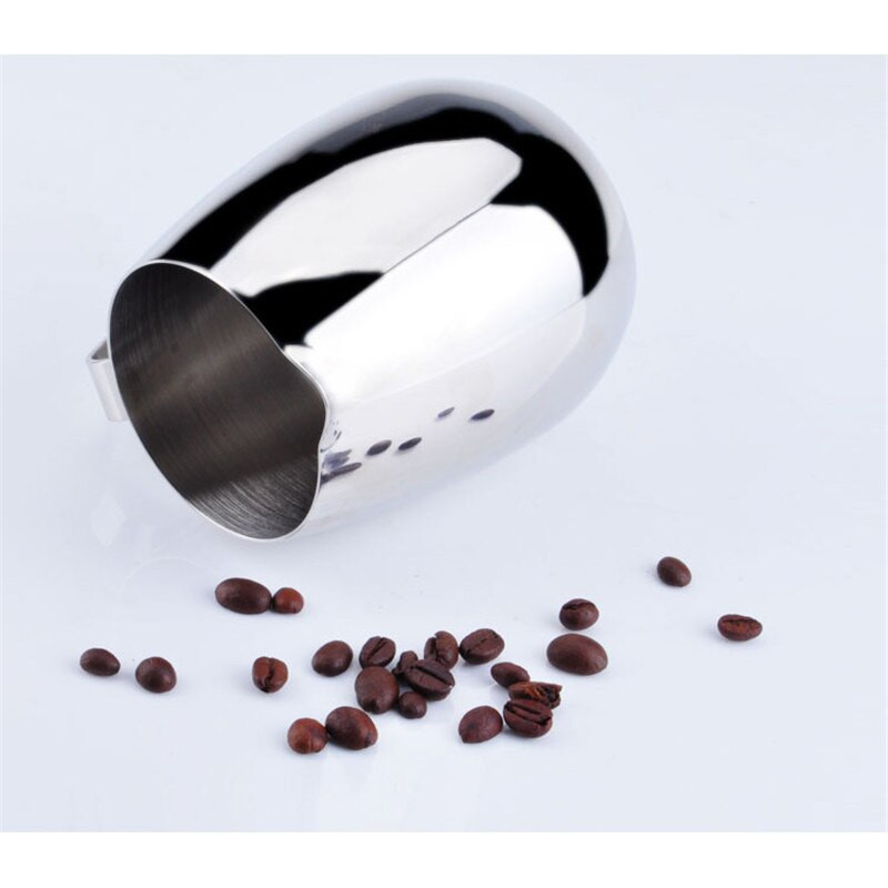 Tejkannák Rozsdamentes acél habosító kancsó Húzó virágpohár Kávés Tejhabos Latte Art tejhab eszköz Kávékészlet