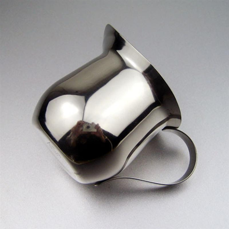 2 komada Vrč od nehrđajućeg čelika Vrč za mlijeko Šalica za kavu Šalica za šećer Kava Staklenka za mlijeko Izrada mlijeka Cvijet Kljun Šalica za milkshake Šalica za miješanje Mlijeko