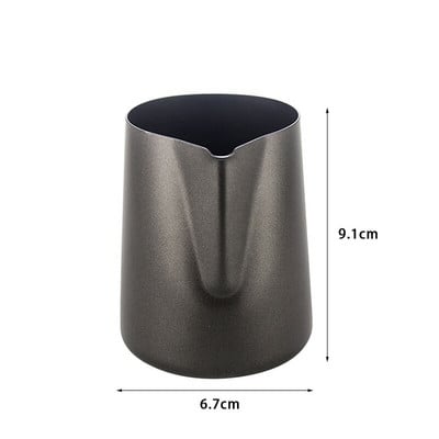 Nelipnios dangos nerūdijančio plieno pieno putų ąsotis Espreso kavos Barista Craft Latte Cappuccino kremo putojimo ąsotis