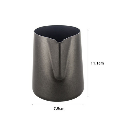 Nelipnios dangos nerūdijančio plieno pieno putų ąsotis Espreso kavos Barista Craft Latte Cappuccino kremo putojimo ąsotis