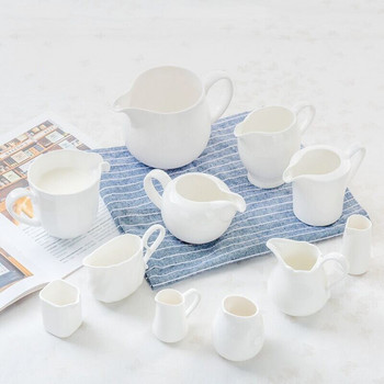 European Ceramic Απογευματινή κανάτα τσαγιού ασορτί για καφέ Barista Craft Coffee Latte Milk Fothing Cang Pitcher LA554
