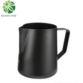 Kavos girliandos puodelis Ekologiškas nepridegantis pieno putų puodelis Patvarus nerūdijančio plieno pieno bakelis Praktiškas kavos indas 350/600 ml