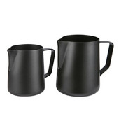 Tartós, rozsdamentes acél tejtartály kávéfüzér csésze Környezetbarát tapadásmentes tejhabos csésze praktikus kávés edény 350/600 ml