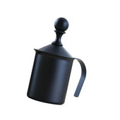 Spumă dublă din oțel inoxidabil Spumă manuală Ustensile de cafea pentru Cappuccino Latte (400cc)