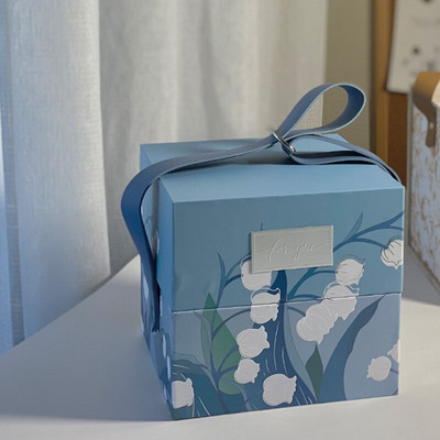 Rankomis dažyti Bone China puodeliai ir lėkštės Vintažinio europietiško arbatos puodelio kavos klasikinis išskirtinis dovanų dėžutė pastoracinis