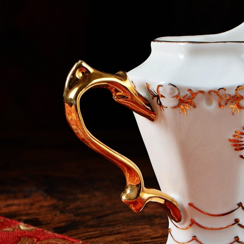 Európai stílusú vintage tejeskannák Modern kreatív tejkancsó Latte Art tejeskannák Eszpresszós csészék Kannák Kávé edények BC50NG