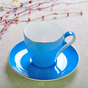 220ml, színes csontporcelán kávés csésze és csészealj készlet, Nespresso csészekészlet, Tazas cafe termos kávés bögre, Cappuccino csészekészlet