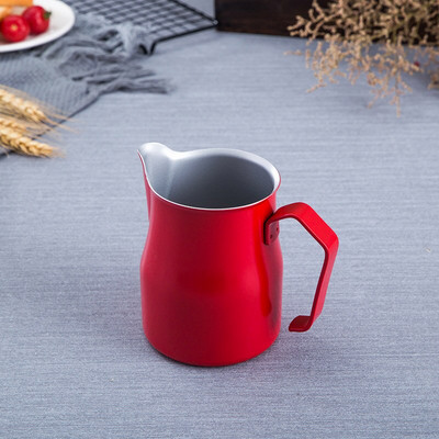 Rozsdamentes acél tejhabosító kancsó - Espresso gőzölő tejhabosító csésze, tökéletes Latte Art számára