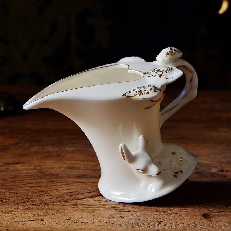 Kiváló minőségű vicces tejeskannák Kreatív kerámia Modern tejkancsó Latte Art tejeskannák Eszpresszó csészék Kannák Kávés edények BC50NG