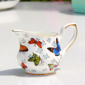 Bone China tejeskannák Modern kreatív eszpresszó csészék Tejkancsó Latte Art tejkannák Leveskancsó Kancsó Kávés edény BC50NG