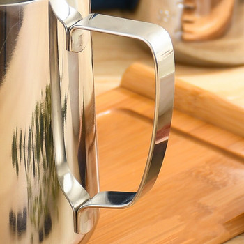 Κανάτες γάλακτος από ανοξείδωτο χάλυβα Creativity Craft Milk Frothing Pot Coffee Cappuccino Art Espresso Barista Steam Cup 350/600/100Ml