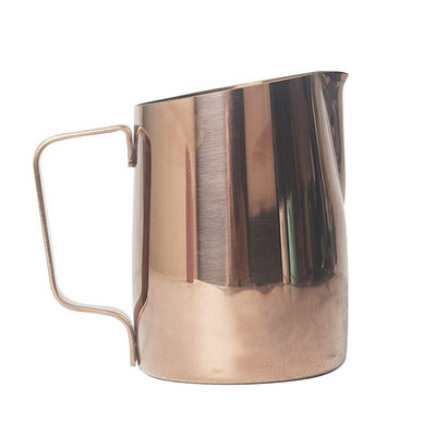 Aukštos kokybės nerūdijančio plieno pieno ąsočiai Espreso kavos ąsočiai virtuvėje Namų kavos ąsočiai Latte Pieno putojimo ąsočiai Kavos įrankiai