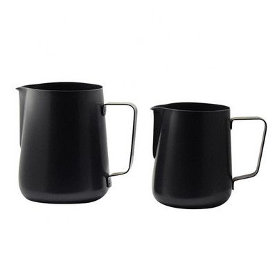 350/600 ml rozsdamentes acél tejhab kávé tejeskávé cappuccino habosító kancsó