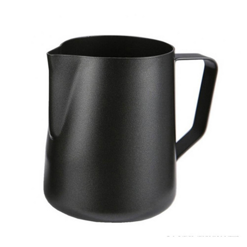 350/600 ml rozsdamentes acél tejhab kávé tejeskávé cappuccino habosító kancsó