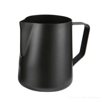 350/600 ml rozsdamentes acél tejhab kávé tejeskávé cappuccino habosító kancsó