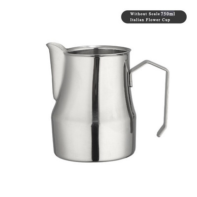 Nerūdijančio plieno pieno putų ąsotis Espreso kava Barista Craft Latte Cappuccino Pieno ąsočiai Gėlių puodelis Kavos reikmenys