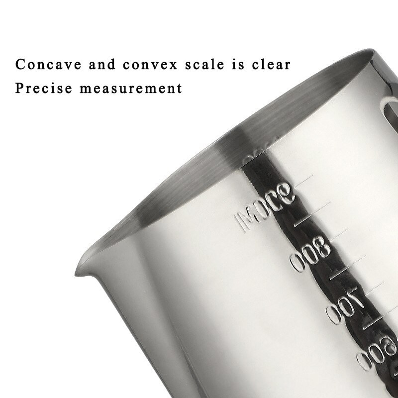 Nerūdijančio plieno pieno putų ąsotis Espreso kava Barista Craft Latte Cappuccino Pieno ąsočiai Gėlių puodelis Kavos reikmenys