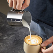 Ανοξείδωτο ατσάλι Latte Coffee Milk Frothing Jug Milk Frother Pitcher Jug Espresso Barista Pitcher Milk Pot Pot Coffee Accessory Cafe