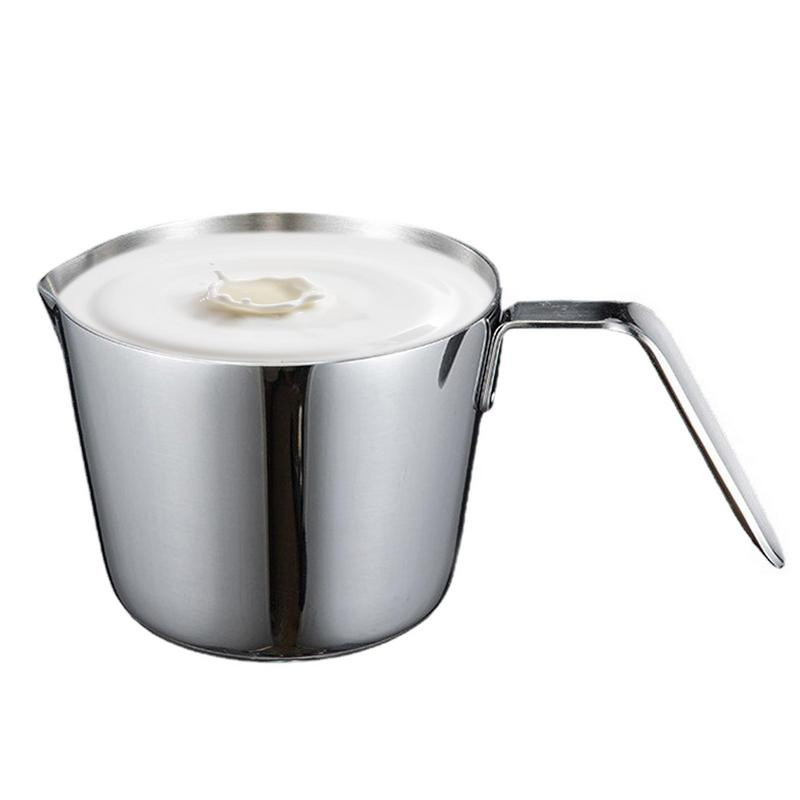 Coffee Latte tejhabosító kancsó tejhabosító kancsó rozsdamentes acél kancsó tejhabos kancsó mérleg mérőpohár konyhai tartozék