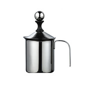 400 ml rankinis pieno putų plakiklis Buitinis nerūdijančio plieno kavos putotuvas dvigubo tinklelio kavos kapučino putojimas grietinėlės virtuvės įrankiai