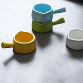 Mini szószkancsó praktikus dekoratív 7 színű kerámia kis méretű szószkancsó salátaszószhoz