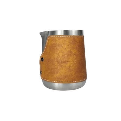 Кана за разпенване на мляко от неръждаема стомана 304 Кана за кафе без дръжки Кана за разпенване Barista Craft Latte Cappuccino Чаша за разпенване на мляко и сметана