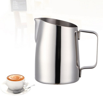 400ML από ανοξείδωτο ατσάλι DIY Κανάτα Εσπρέσο Καφέ Latte Γάλα με αφρισμό Κανάτα Espresso Coffee Barista Craft Pitcher Cup Coffeeware