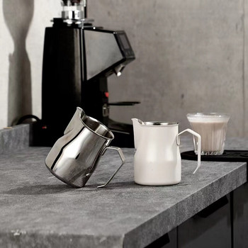 304 Κανάτα από ανοξείδωτο ατσάλι για αφρόγαλα Χοντρό Κούπες για αφρό γάλακτος για καφέ ιταλική κανάτα τέχνης Latte κούπα 350/500ML