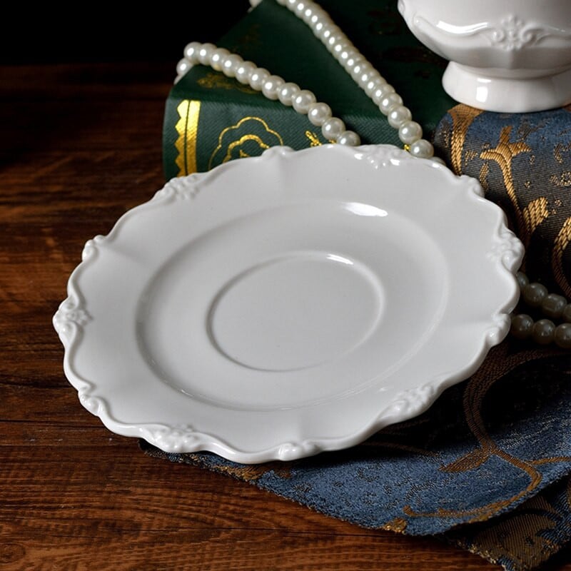 Étterem Kerámia kávéscsésze skandináv alátétek Cappuccino csésze Bone China desszert Gobelet újrahasznosítható gyönyörű teás bögrék csészealj