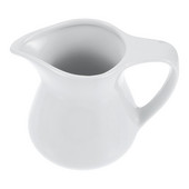 Tejszínes kancsó Kerámiás csípős kancsó mártás kávéscsésze Mini fehér öntet kiszolgáló salátaételek Szirupos porcelán csónaköntő