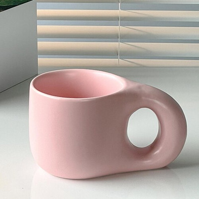 Εξατομικευμένη καινοτομία Coffee Cup Latte Art Funny Restaurant Επιδόρπιο Cappuccino Cup Xicaras Fofas E Diferentes Teaware Kawaii Cup