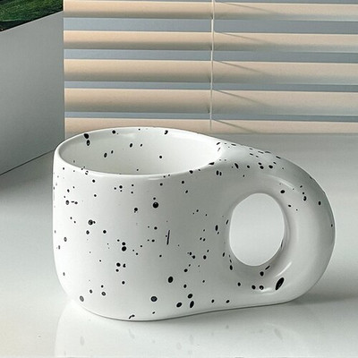 Εξατομικευμένη καινοτομία Coffee Cup Latte Art Funny Restaurant Επιδόρπιο Cappuccino Cup Xicaras Fofas E Diferentes Teaware Kawaii Cup