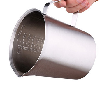 Κανάτα για αφρόγαλα από ανοξείδωτο χάλυβα Παραγωγή Καπουτσίνο Γάλα Τσάι Καφέ Γάλα Κύπελλο Γάλα Αφρώδη Κανάτα Κατσαρόλα γάλακτος