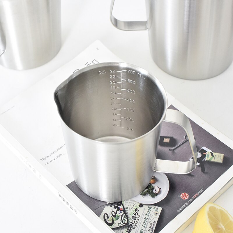 Vrč od nehrđajućeg čelika Vrč za pjenjenje mlijeka Proizvodnja cappuccina Mlijeko Čaj Kava Šalica za mlijeko Vrč za pjenjenje mlijeka Posuda za mlijeko