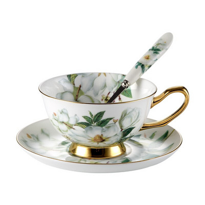 Set de ceai drăguț din ceramică espresso Vesălă de lux Veselă de cafea Căni de desert Accesorii Tazas Desayuno Originales Cupă Cappuccino