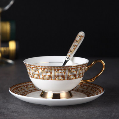 Espresso Ceramic Cute σετ τσαγιού Πολυτελή επιτραπέζια σκεύη καφέ Φλιτζάνια επιδόρπιο Αξεσουάρ Tazas Desayuno Originales Cup Cappuccino