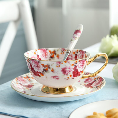 Espresso Ceramic Cute σετ τσαγιού Πολυτελή επιτραπέζια σκεύη καφέ Φλιτζάνια επιδόρπιο Αξεσουάρ Tazas Desayuno Originales Cup Cappuccino