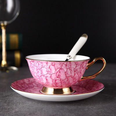 Espresso Ceramic Cute σετ τσαγιού Πολυτελή επιτραπέζια σκεύη καφέ Φλιτζάνια επιδόρπιο Αξεσουάρ Tazas Desayuno Originales Cup Cappuccino