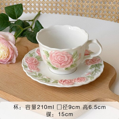 Set za čaj Luksuzna slatka šalica Yerba Mate Porculanske šalice za doručak Dodaci za čaj Kreativni Vaso Termico Cafe Para Llevar Nordic