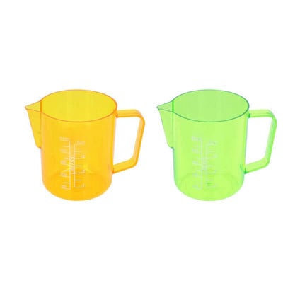 Tejhabosító kancsó akril kávé gőzölő kancsó kávéfőzéshez