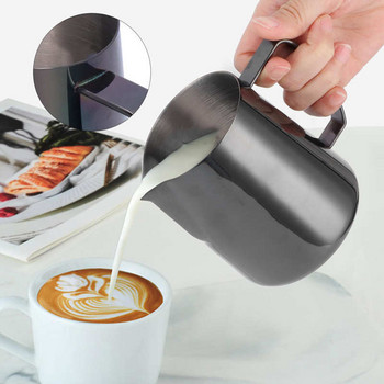 Ανοξείδωτο χάλυβα Milk Fothing Pitcher Εργαλεία Κύπελλο Coffee Moka Cappuccino Latte Milk Frothing Jug Coffee