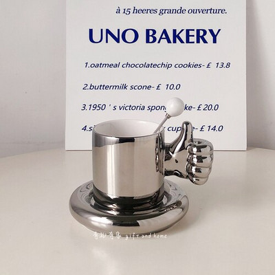 Modern kávéscsésze Latte Art Nordic Vicces koreai espresso csésze Kerámia Cappuccino Mate Tazas De Ceramica Creativas vízpohár
