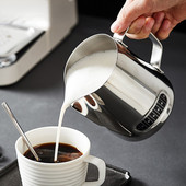 Latte pieno putų ąsotis Pieno putos ąsotis Nerūdijančio plieno ąsotis Espreso Barista ąsotis Pieno puodo kavos priedai