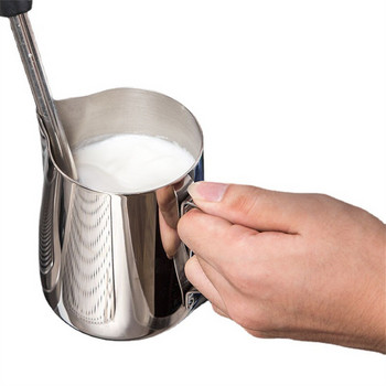 Στάμνα για αφρισμό γάλακτος Στάμνες εσπρέσο στον ατμό από ανοξείδωτο χάλυβα Καπουτσίνο Latte Art Barista Steam Pitchers Milk Jug Cup