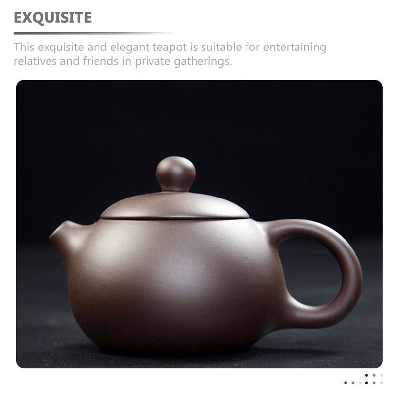Чайник Чайник Чайник Глина Керамика Китайски Zisha Yixing Азиатски порцелан Кунг Фу Пясък Лилав Японски кафеварка Сиши Кунгфу
