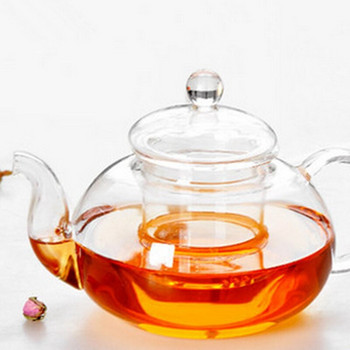 Ανθεκτικό στη θερμότητα Γυάλινη τσαγιέρα Φίλτρο Kung Fu Tea Set Six-Person Pot Borosilicate Pot 600Ml