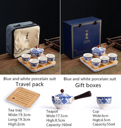 Sticlă de apă Set de ceai Kung Fu Convenabil și rapid Frumusețea este Primirea generoasă a clienților Timp liber în aer liber Bun ordonat și transportat