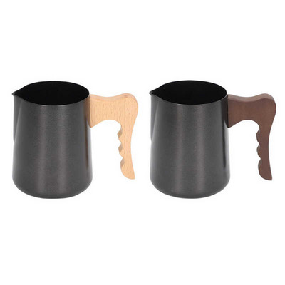 Habosító kancsó Kávékancsó bükkfa nyél konyhába