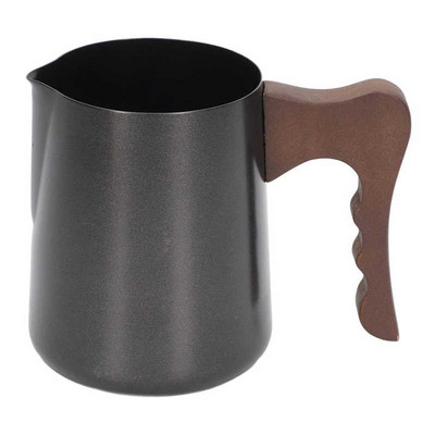 Habosító kancsó Kávékancsó bükkfa nyél konyhába