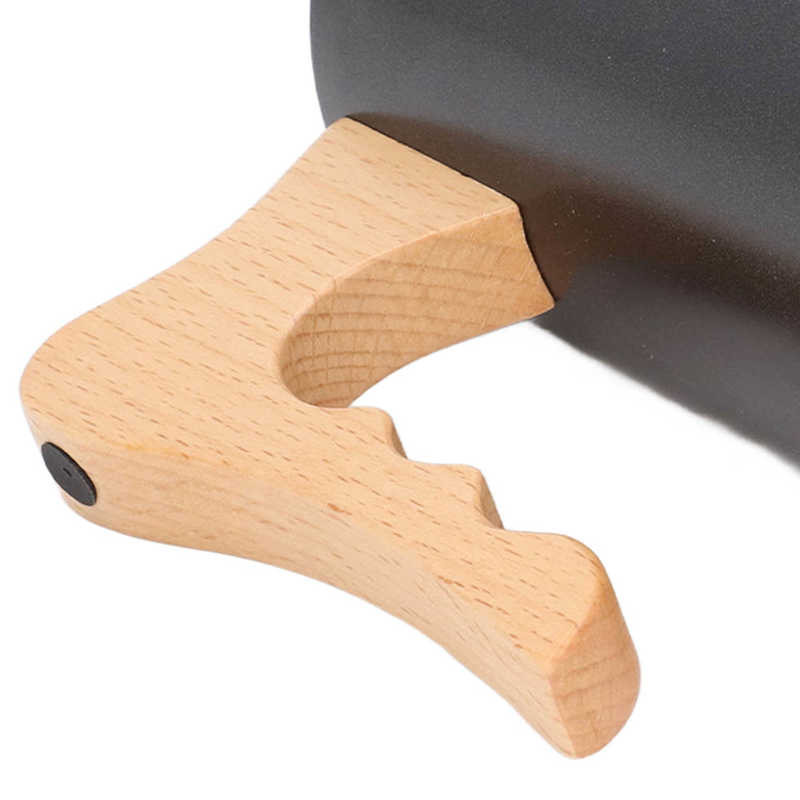 Habosító kancsó Kávékancsó bükkfa nyél konyhába